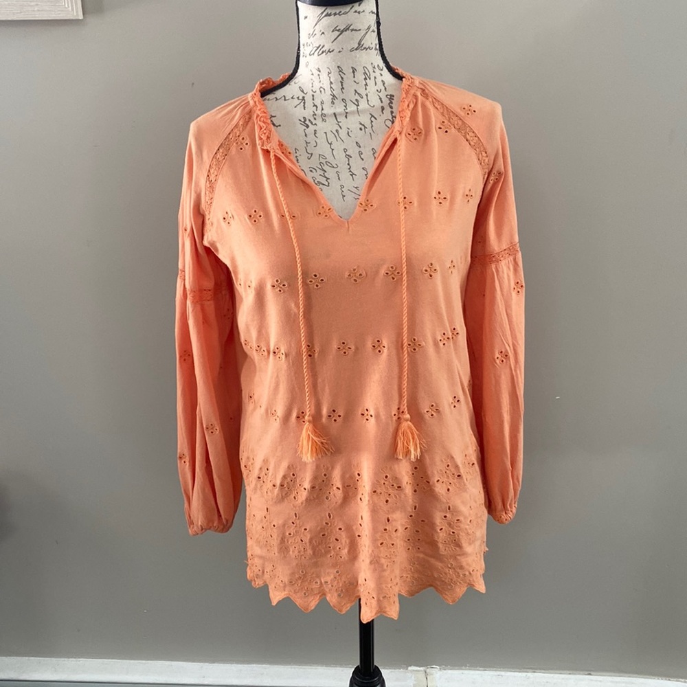 Raloh lauren Coral Top long sleeve